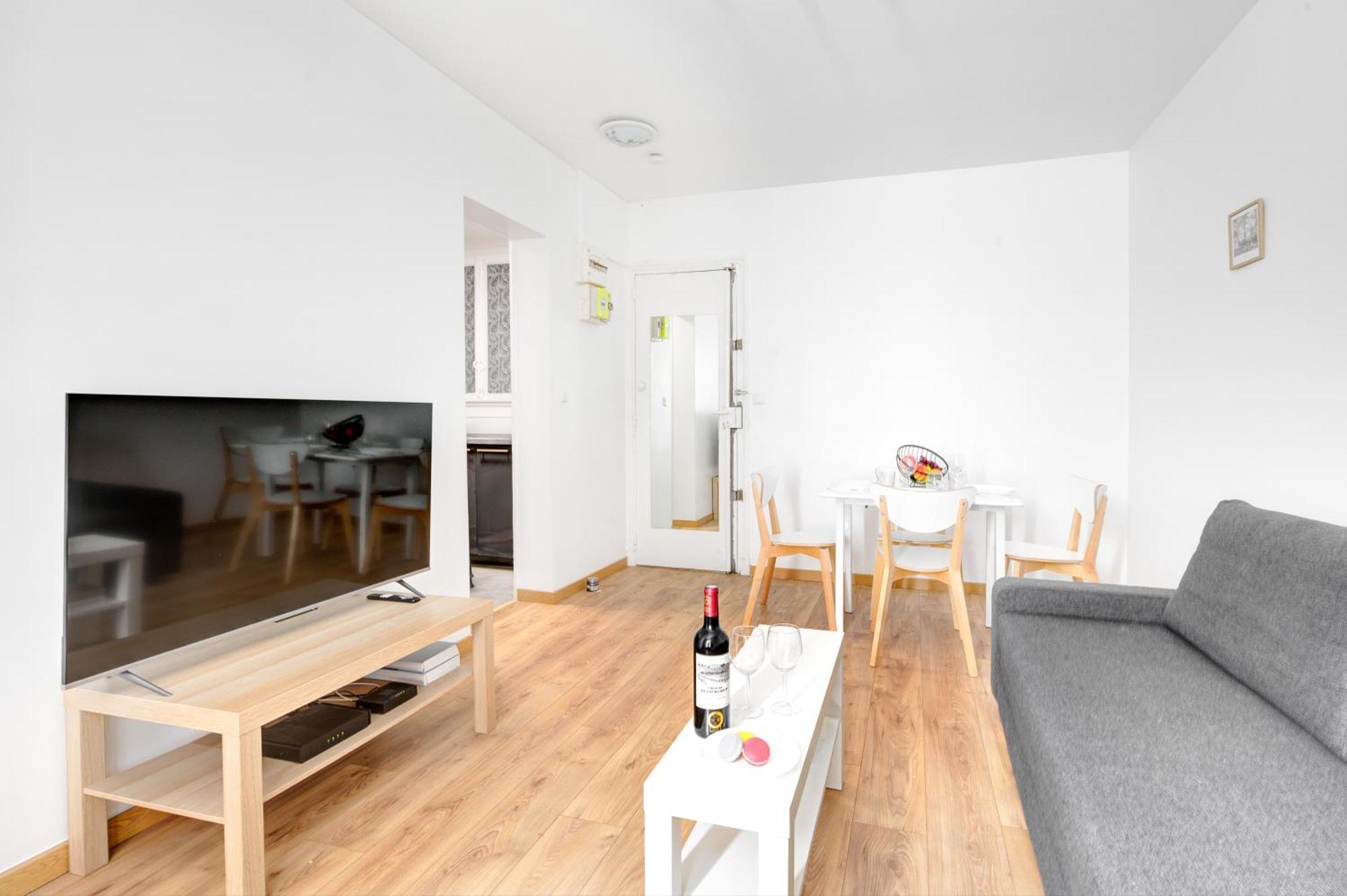 4 Personnes Charmant Appartement Paris 13Eme Esterno foto